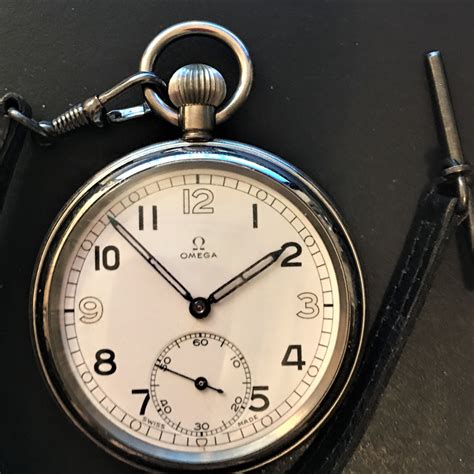 omega military pocket watch|vintage omega pocket watch identification.